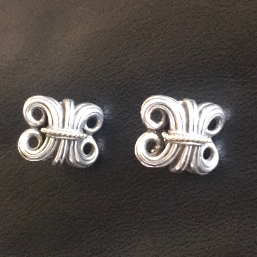 LAGOS Sterling Silver & 18K Gold Earrings